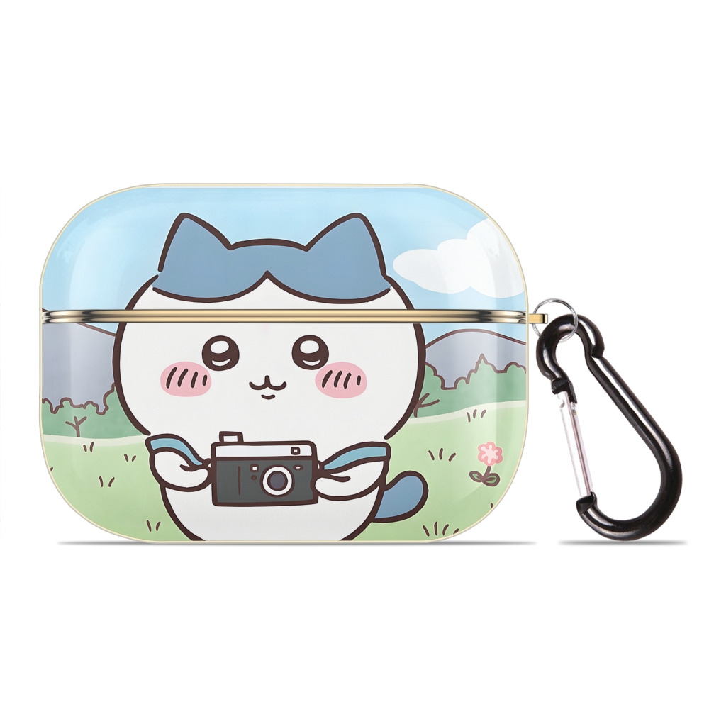 （画像用） ちいかわ Chii-kawa 【AirPods Pro用】ハードシェル保護ケース｜耐衝撃・防指紋・カラビナ付き商品仕様