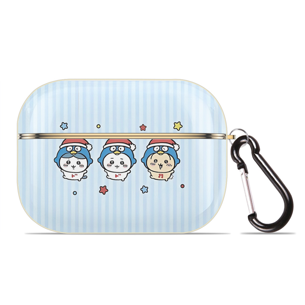 （画像用） ちいかわ Chii-kawa 【AirPods Pro用】ハードシェル保護ケース｜耐衝撃・防指紋・カラビナ付き商品仕様