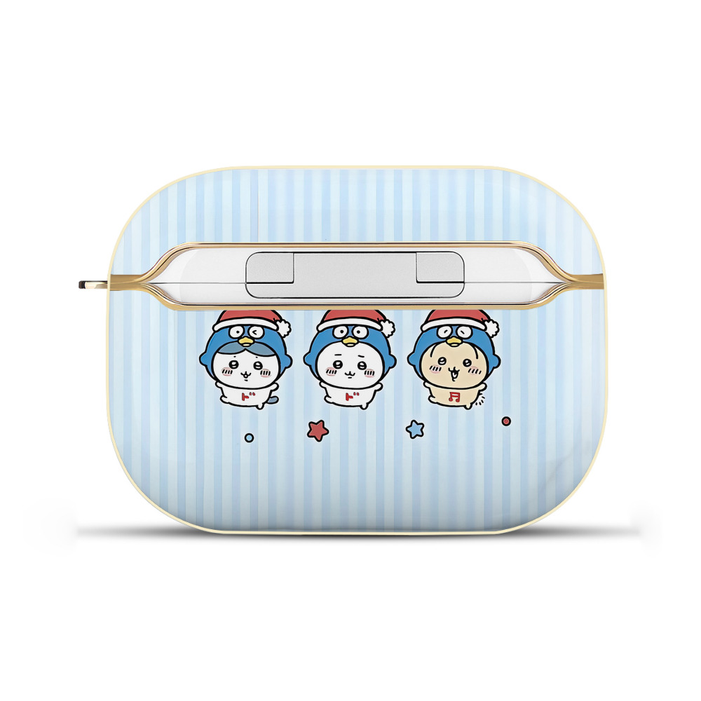 （画像用） ちいかわ Chii-kawa 【AirPods Pro用】ハードシェル保護ケース｜耐衝撃・防指紋・カラビナ付き商品仕様