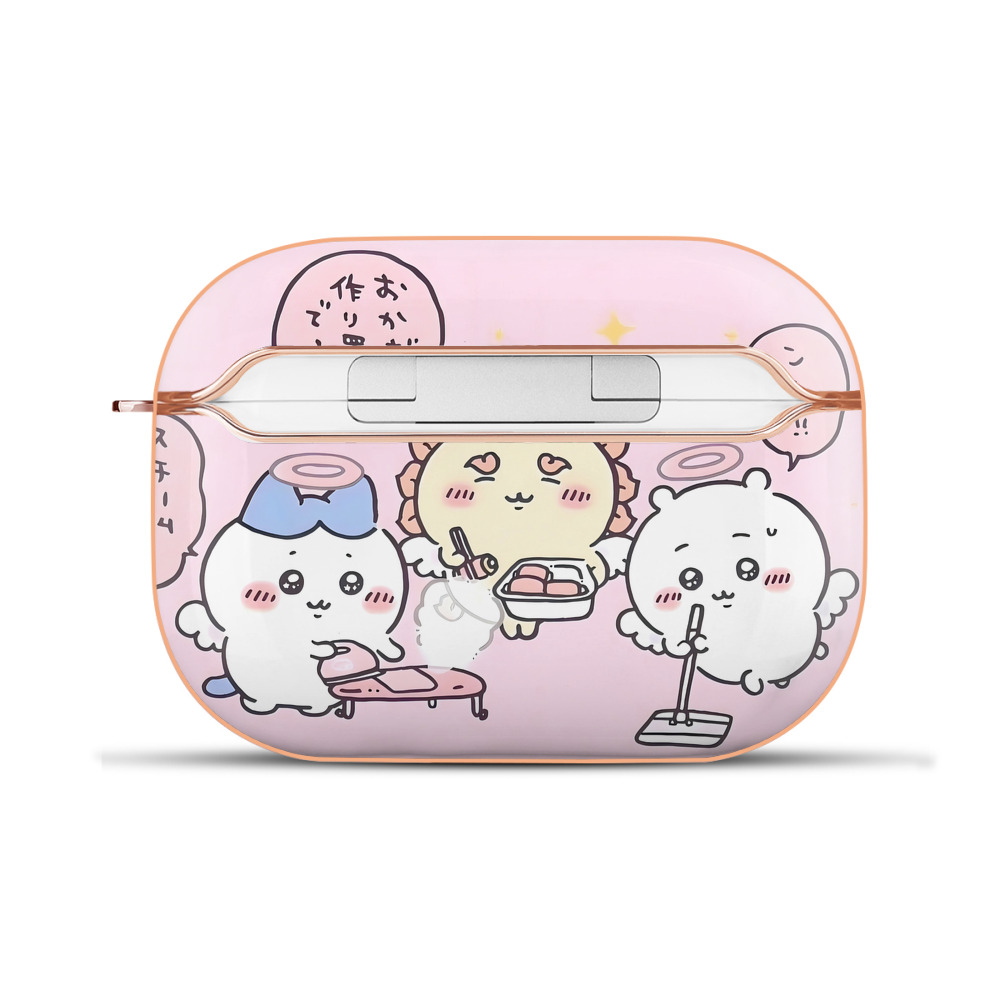 （画像用） ちいかわ Chii-kawa 【AirPods Pro用】ハードシェル保護ケース｜耐衝撃・防指紋・カラビナ付き商品仕様