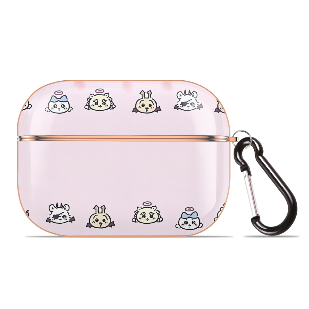 （画像用） ちいかわ Chii-kawa 【AirPods Pro用】ハードシェル保護ケース｜耐衝撃・防指紋・カラビナ付き商品仕様