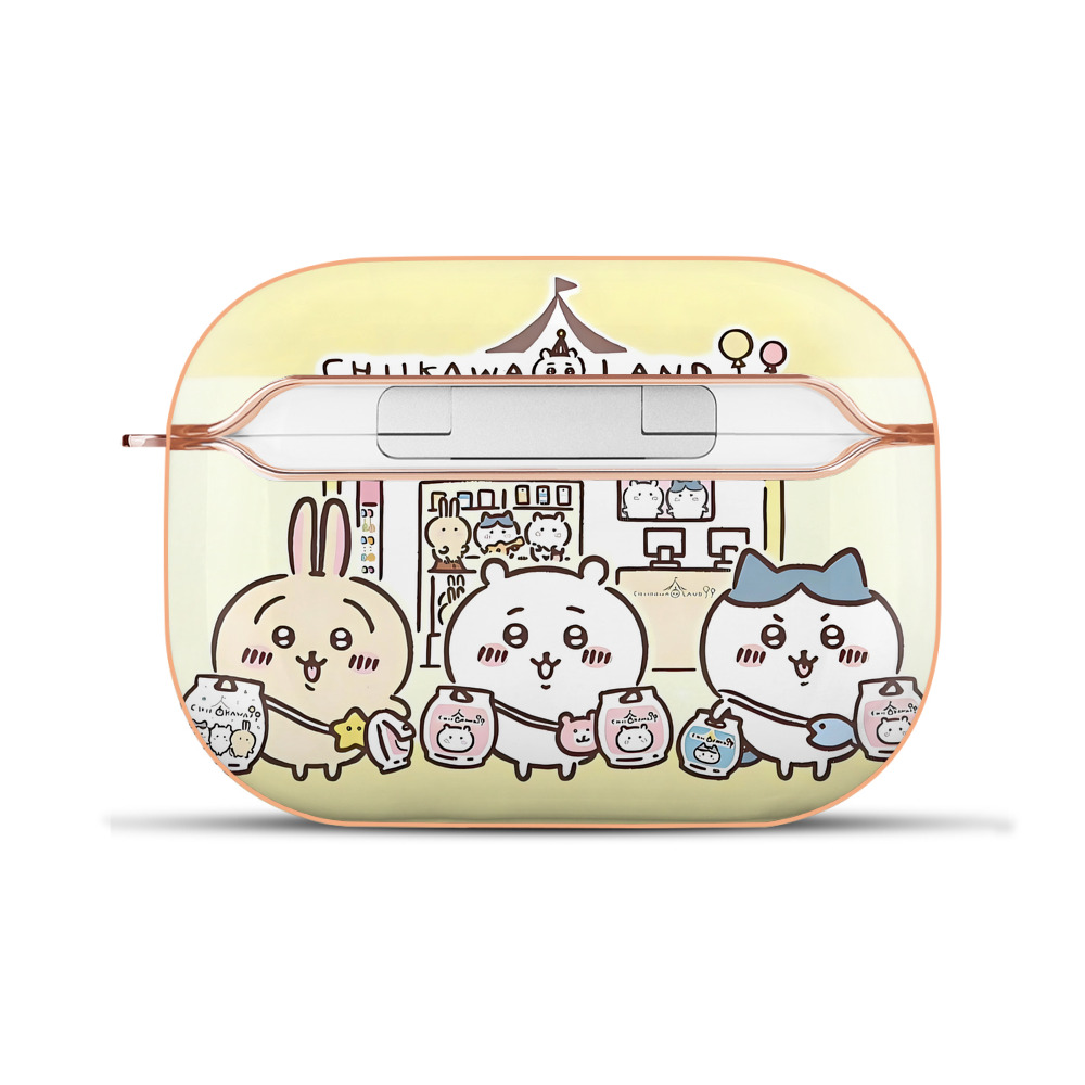 （画像用） ちいかわ Chii-kawa 【AirPods Pro用】ハードシェル保護ケース｜耐衝撃・防指紋・カラビナ付き商品仕様