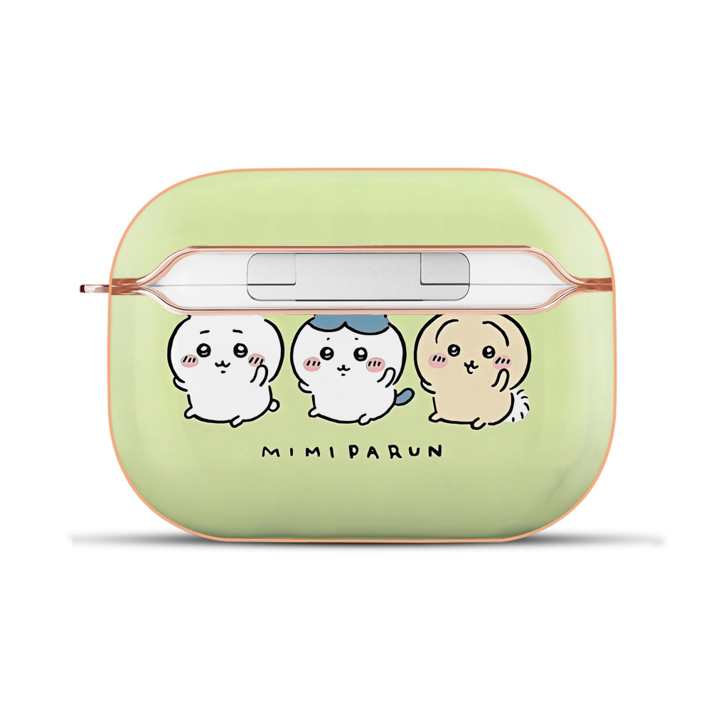 （画像用） ちいかわ Chii-kawa 【AirPods Pro用】ハードシェル保護ケース｜耐衝撃・防指紋・カラビナ付き商品仕様