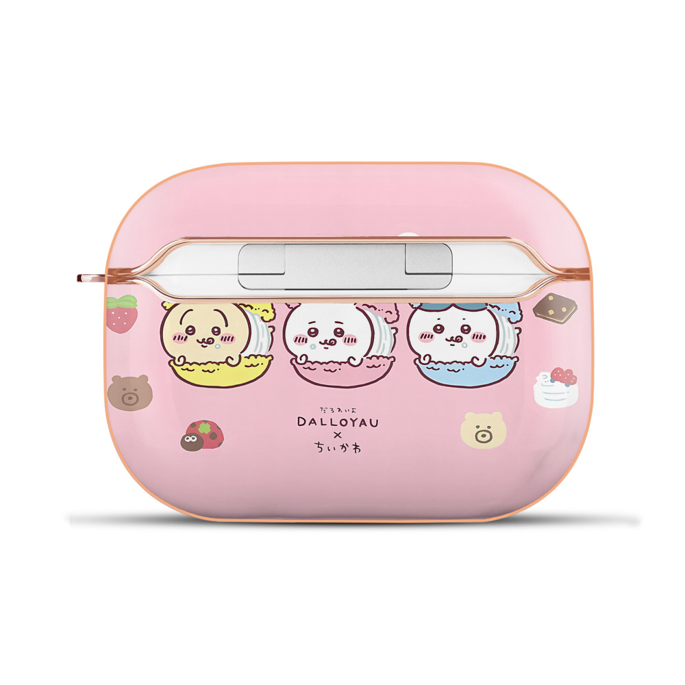 （画像用） ちいかわ Chii-kawa 【AirPods Pro用】ハードシェル保護ケース｜耐衝撃・防指紋・カラビナ付き商品仕様