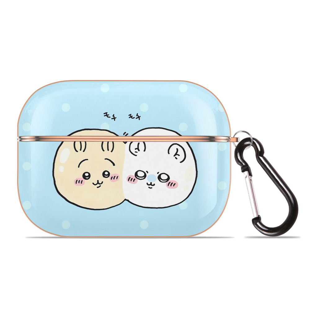 （画像用） ちいかわ Chii-kawa 【AirPods Pro用】ハードシェル保護ケース｜耐衝撃・防指紋・カラビナ付き商品仕様