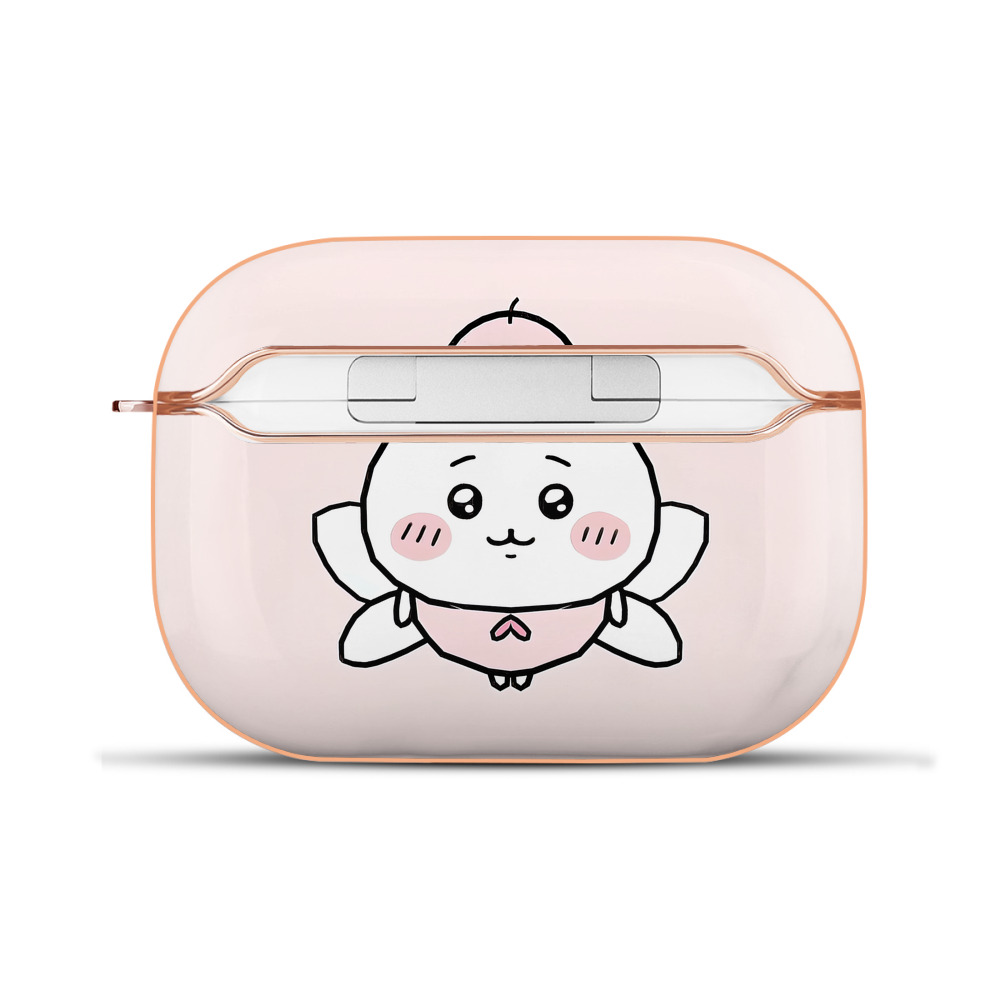 （画像用） ちいかわ Chii-kawa 【AirPods Pro用】ハードシェル保護ケース｜耐衝撃・防指紋・カラビナ付き商品仕様