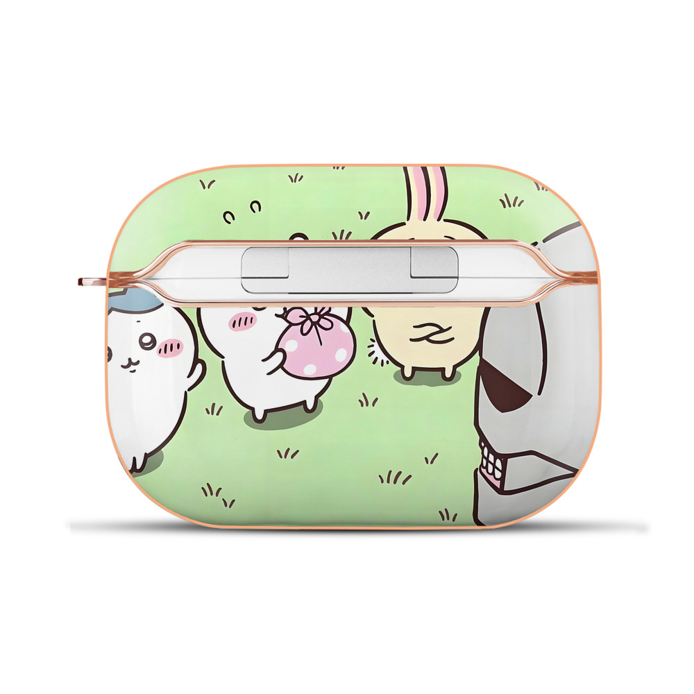 （画像用） ちいかわ Chii-kawa 【AirPods Pro用】ハードシェル保護ケース｜耐衝撃・防指紋・カラビナ付き商品仕様