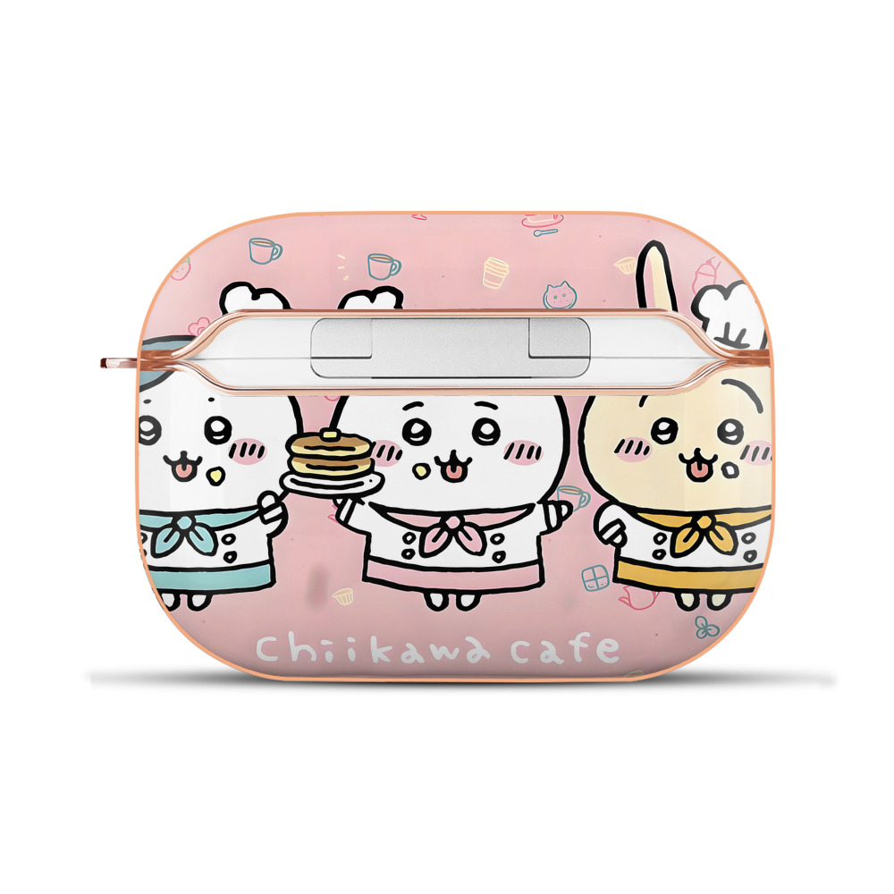 （画像用） ちいかわ Chii-kawa 【AirPods Pro用】ハードシェル保護ケース｜耐衝撃・防指紋・カラビナ付き商品仕様