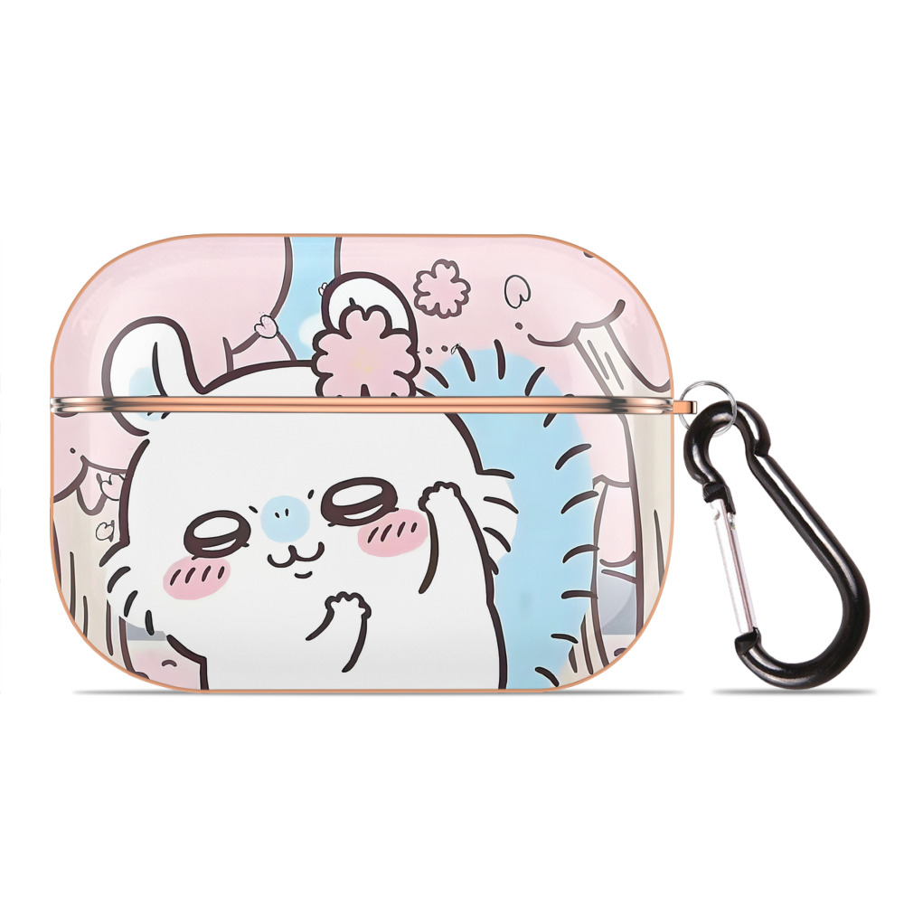 （画像用） ちいかわ Chii-kawa 【AirPods Pro用】ハードシェル保護ケース｜耐衝撃・防指紋・カラビナ付き商品仕様