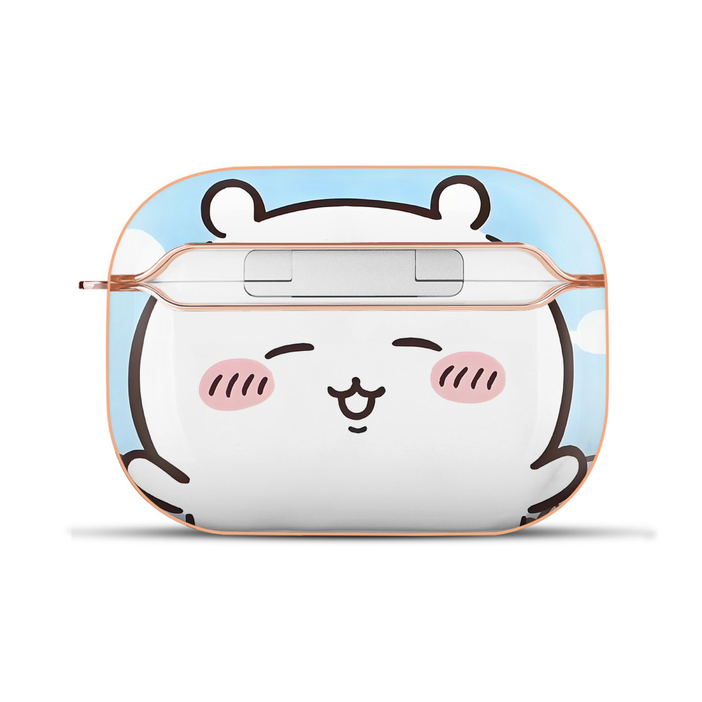（画像用） ちいかわ Chii-kawa 【AirPods Pro用】ハードシェル保護ケース｜耐衝撃・防指紋・カラビナ付き商品仕様