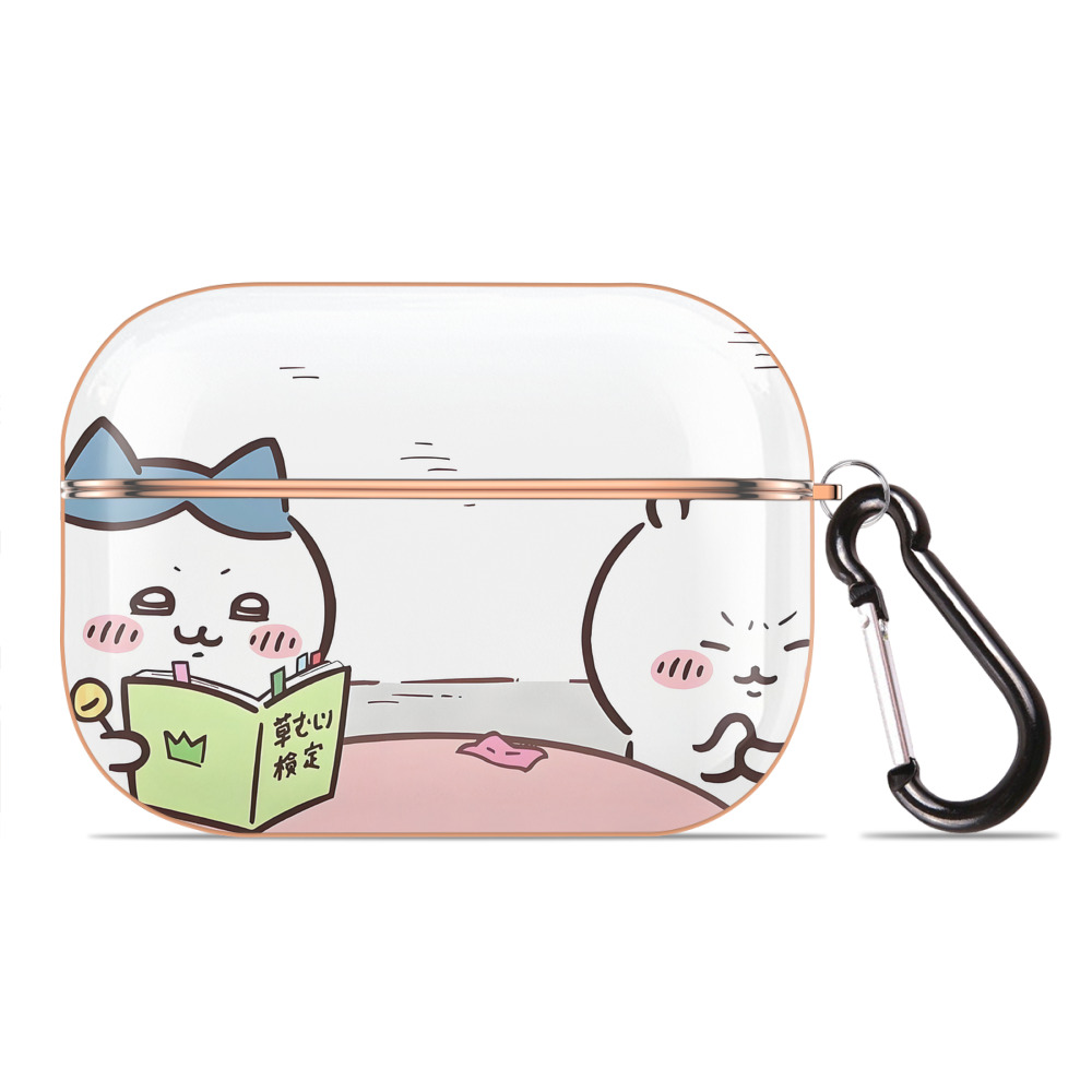 （画像用） ちいかわ Chii-kawa 【AirPods Pro用】ハードシェル保護ケース｜耐衝撃・防指紋・カラビナ付き商品仕様