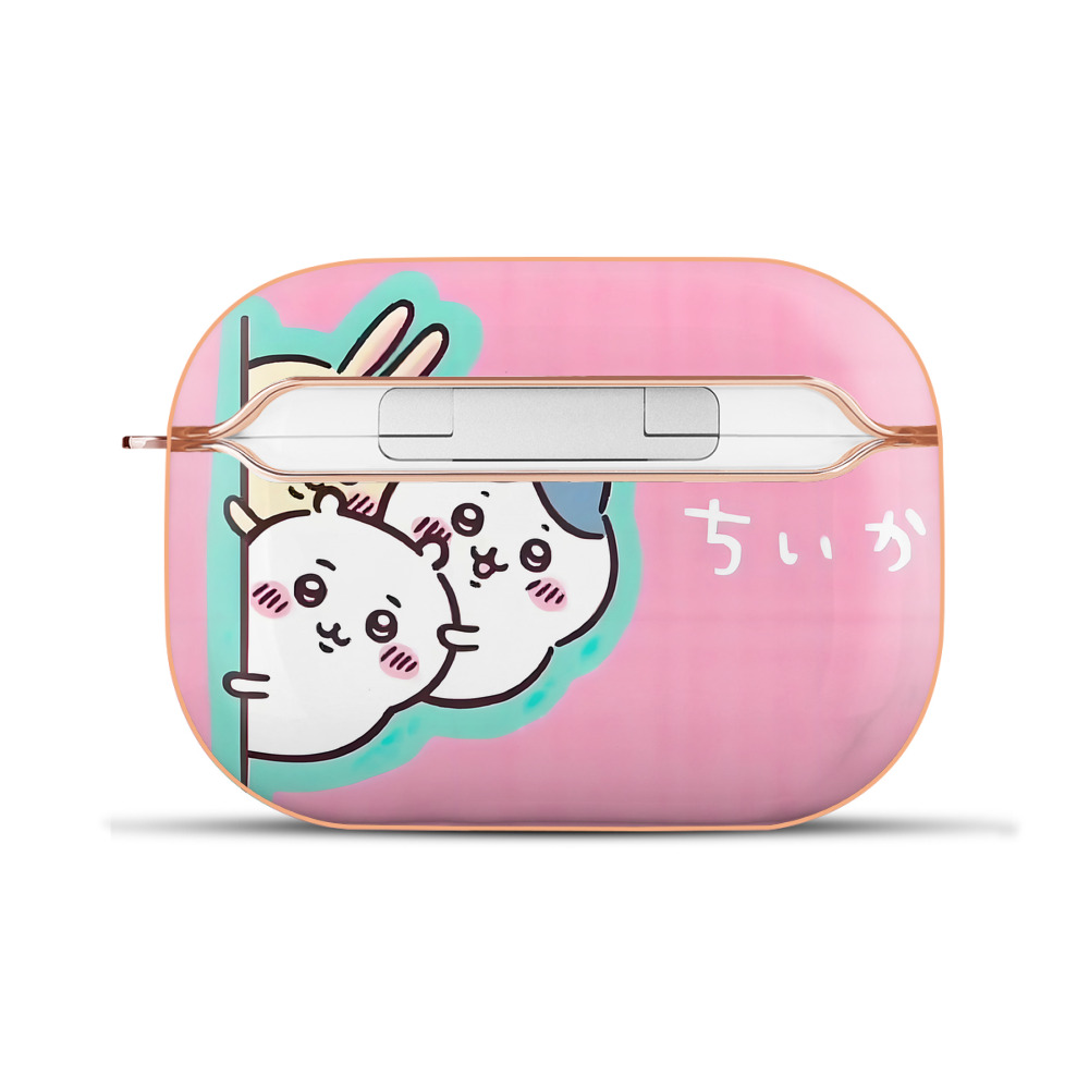 （画像用） ちいかわ Chii-kawa 【AirPods Pro用】ハードシェル保護ケース｜耐衝撃・防指紋・カラビナ付き商品仕様