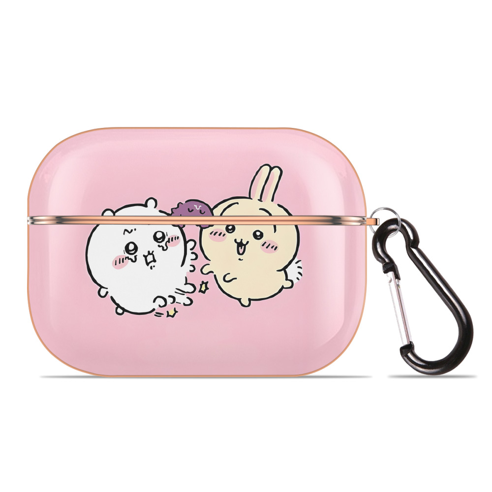 （画像用） ちいかわ Chii-kawa 【AirPods Pro用】ハードシェル保護ケース｜耐衝撃・防指紋・カラビナ付き商品仕様