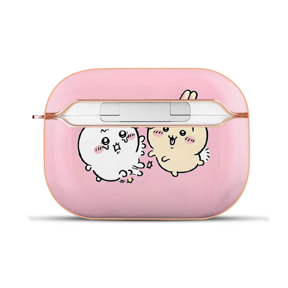 （画像用） ちいかわ Chii-kawa 【AirPods Pro用】ハードシェル保護ケース｜耐衝撃・防指紋・カラビナ付き商品仕様