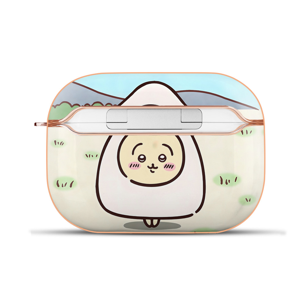 （画像用） ちいかわ Chii-kawa 【AirPods Pro用】ハードシェル保護ケース｜耐衝撃・防指紋・カラビナ付き商品仕様