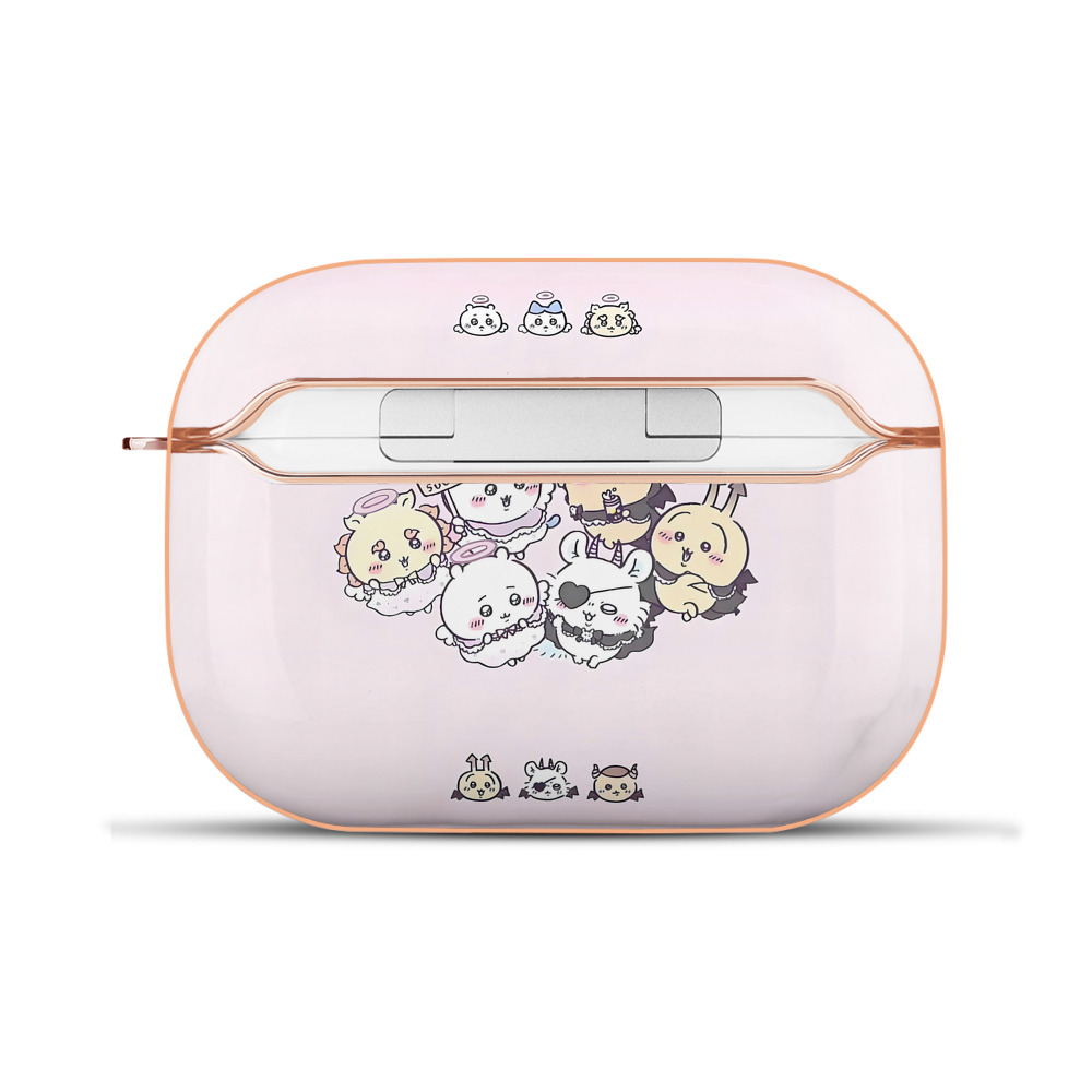 （画像用） ちいかわ Chii-kawa 【AirPods Pro用】ハードシェル保護ケース｜耐衝撃・防指紋・カラビナ付き商品仕様