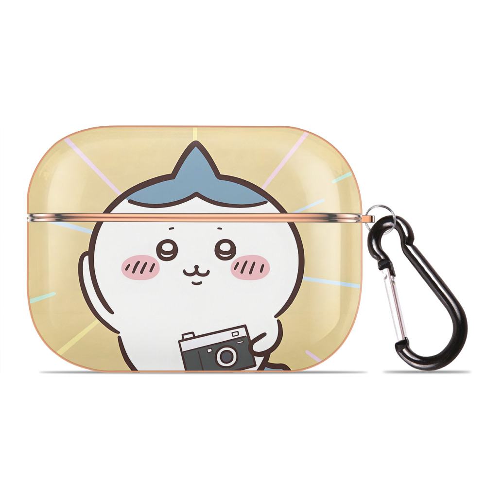 （画像用） ちいかわ Chii-kawa 【AirPods Pro用】ハードシェル保護ケース｜耐衝撃・防指紋・カラビナ付き商品仕様