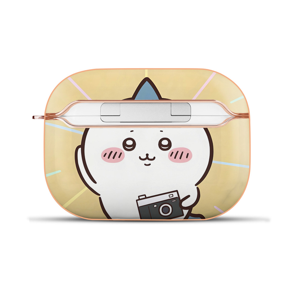 （画像用） ちいかわ Chii-kawa 【AirPods Pro用】ハードシェル保護ケース｜耐衝撃・防指紋・カラビナ付き商品仕様