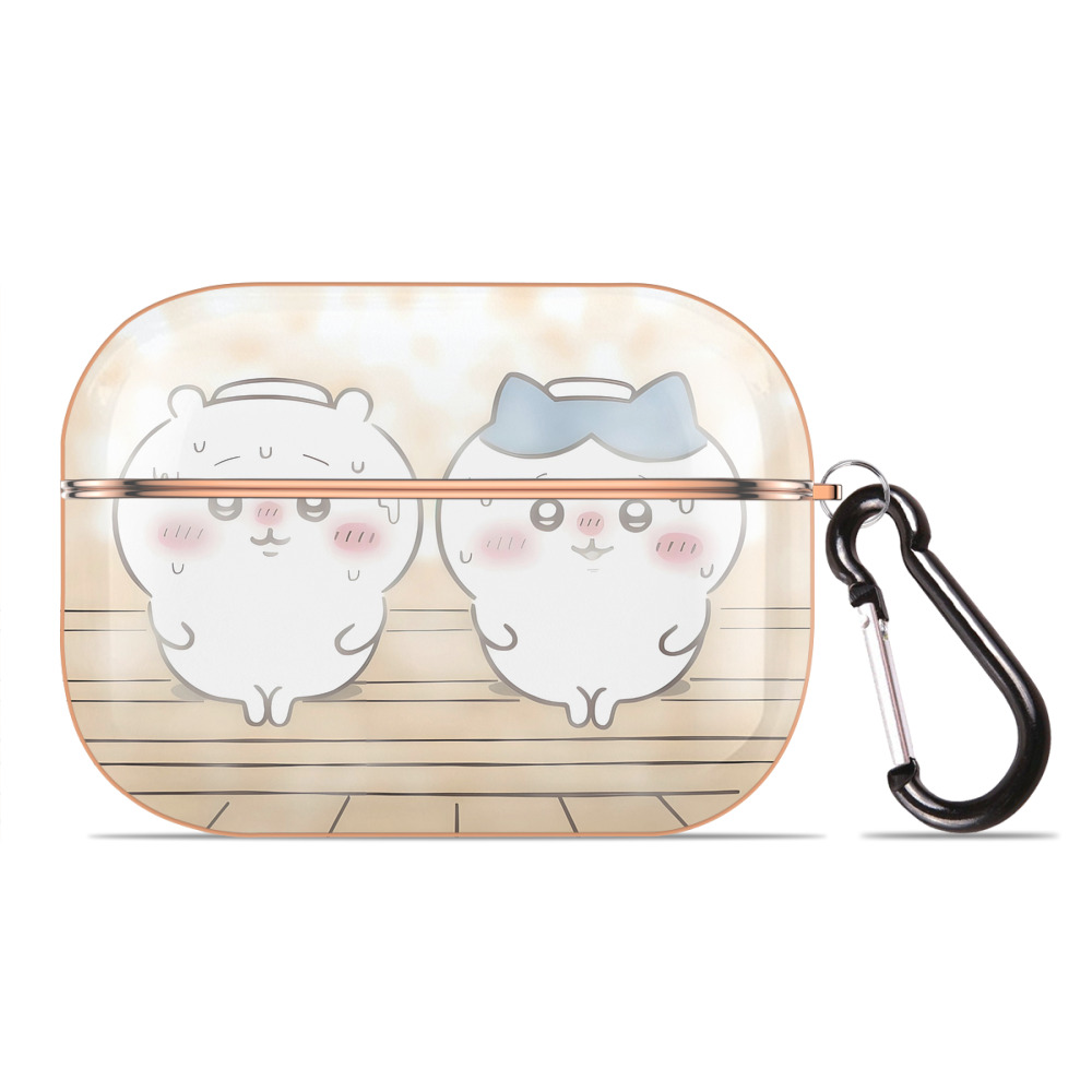 （画像用） ちいかわ Chii-kawa 【AirPods Pro用】ハードシェル保護ケース｜耐衝撃・防指紋・カラビナ付き商品仕様