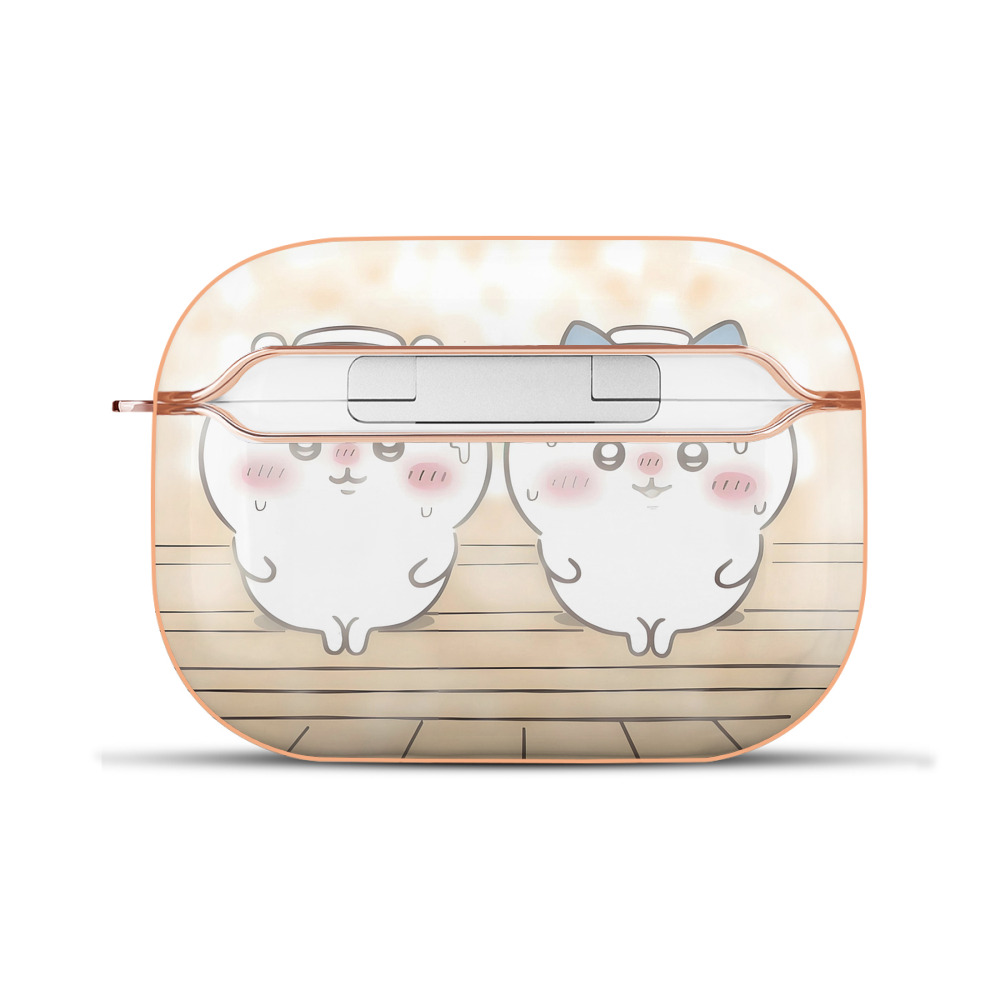 （画像用） ちいかわ Chii-kawa 【AirPods Pro用】ハードシェル保護ケース｜耐衝撃・防指紋・カラビナ付き商品仕様