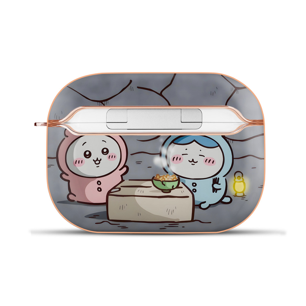 （画像用） ちいかわ Chii-kawa 【AirPods Pro用】ハードシェル保護ケース｜耐衝撃・防指紋・カラビナ付き商品仕様