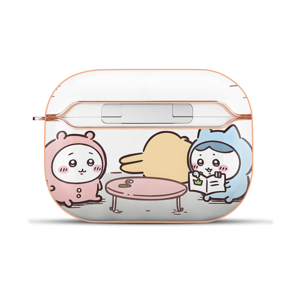 （画像用） ちいかわ Chii-kawa 【AirPods Pro用】ハードシェル保護ケース｜耐衝撃・防指紋・カラビナ付き商品仕様