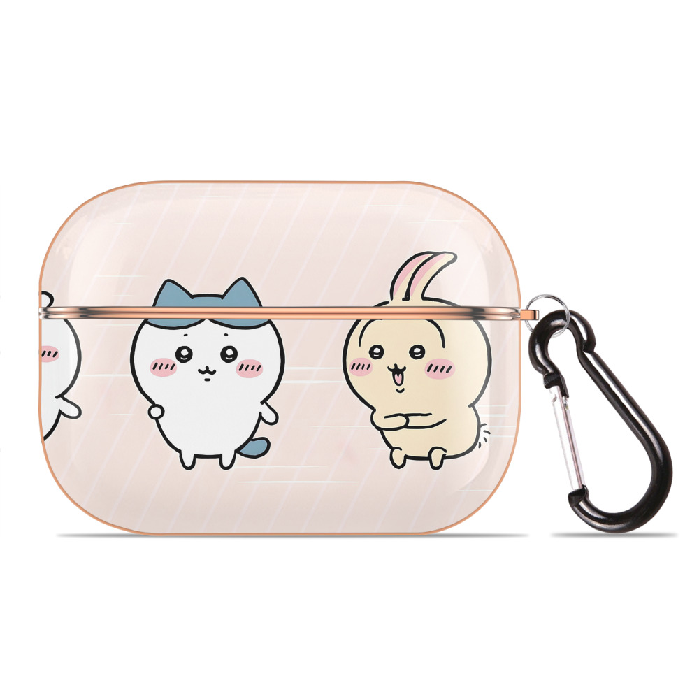 （画像用） ちいかわ Chii-kawa 【AirPods Pro用】ハードシェル保護ケース｜耐衝撃・防指紋・カラビナ付き商品仕様