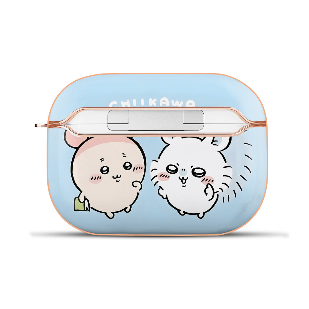 （画像用） ちいかわ Chii-kawa 【AirPods Pro用】ハードシェル保護ケース｜耐衝撃・防指紋・カラビナ付き商品仕様