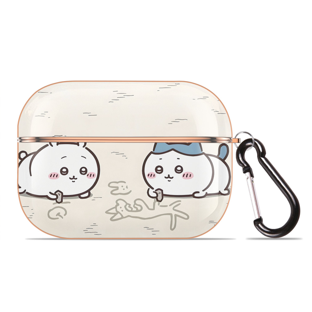 （画像用） ちいかわ Chii-kawa 【AirPods Pro用】ハードシェル保護ケース｜耐衝撃・防指紋・カラビナ付き商品仕様