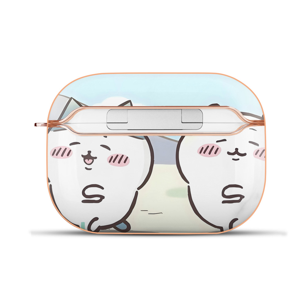 （画像用） ちいかわ Chii-kawa 【AirPods Pro用】ハードシェル保護ケース｜耐衝撃・防指紋・カラビナ付き商品仕様