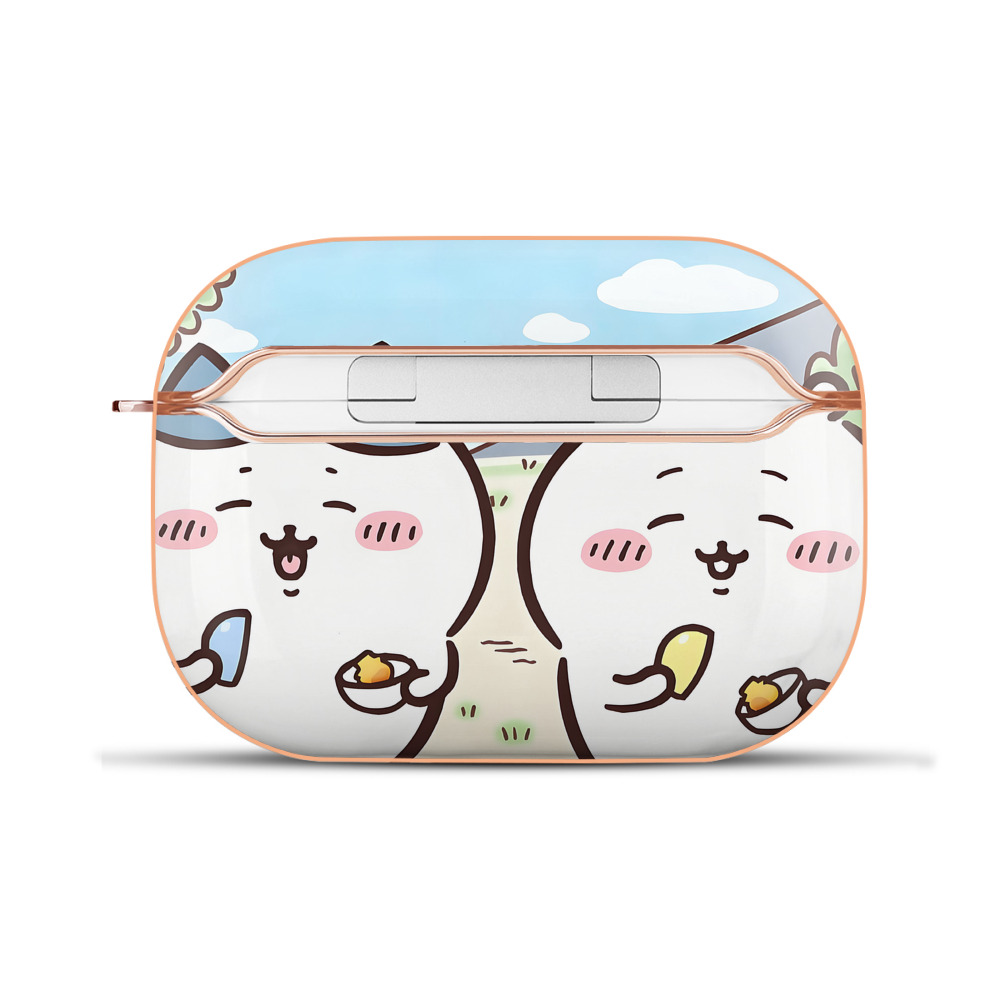 （画像用） ちいかわ Chii-kawa 【AirPods Pro用】ハードシェル保護ケース｜耐衝撃・防指紋・カラビナ付き商品仕様