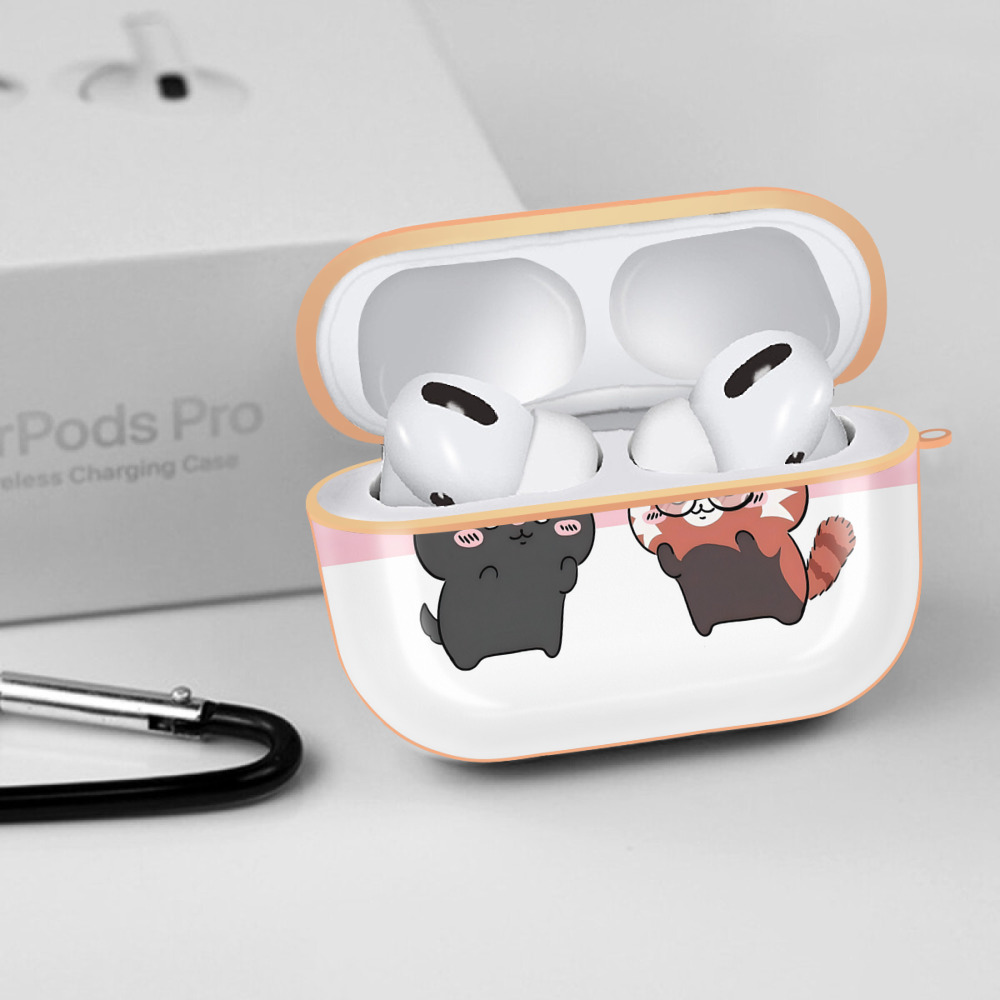 ちいかわ Chii-kawa 【AirPods Pro用】ハードシェル保護ケース｜耐衝撃・防指紋・カラビナ付き商品仕様