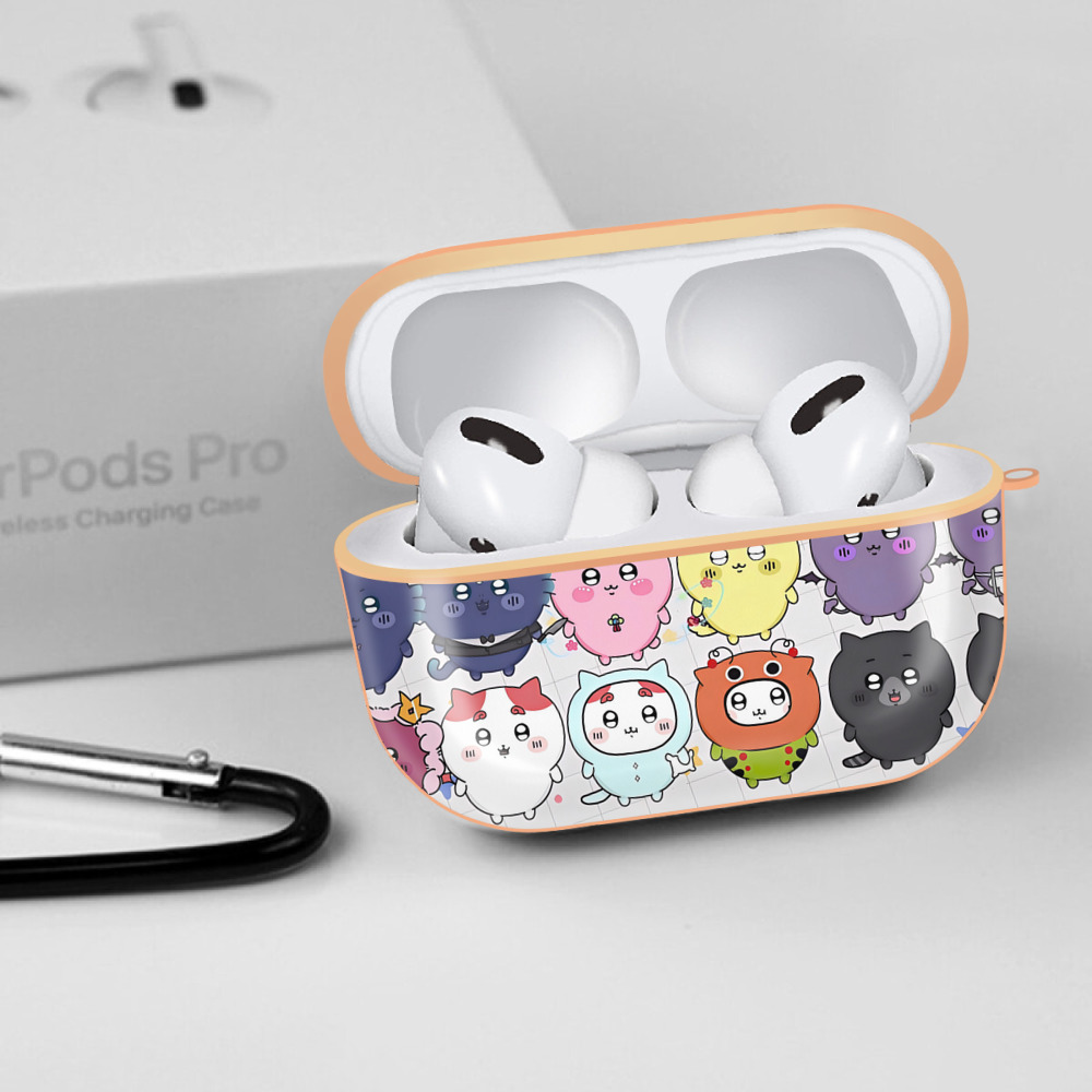 ちいかわ Chii-kawa 【AirPods Pro用】ハードシェル保護ケース｜耐衝撃・防指紋・カラビナ付き商品仕様