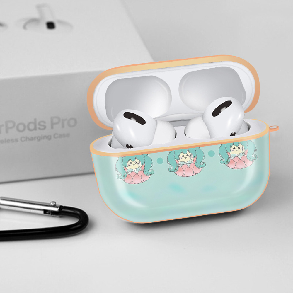 ちいかわ Chii-kawa 【AirPods Pro用】ハードシェル保護ケース｜耐衝撃・防指紋・カラビナ付き商品仕様