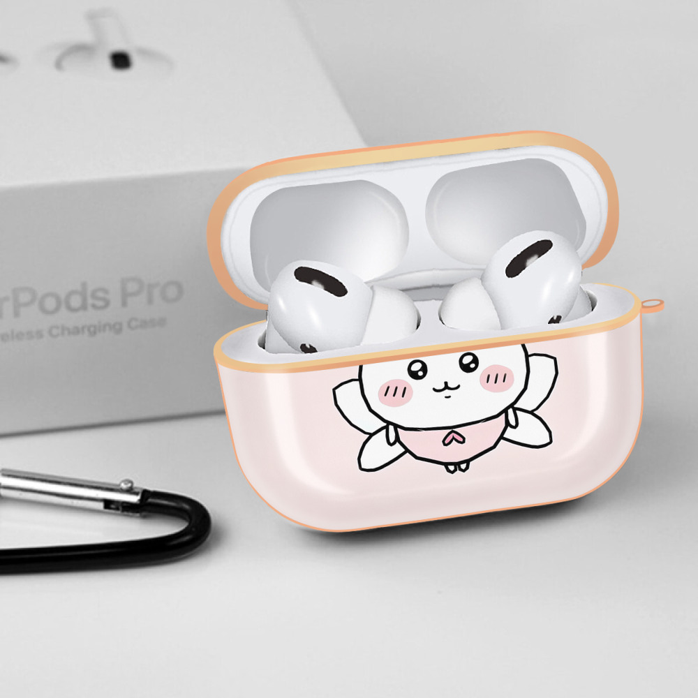 ちいかわ Chii-kawa 【AirPods Pro用】ハードシェル保護ケース｜耐衝撃・防指紋・カラビナ付き商品仕様