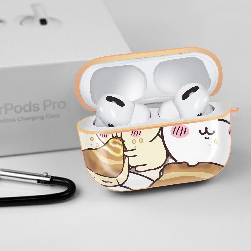 ちいかわ Chii-kawa 【AirPods Pro用】ハードシェル保護ケース｜耐衝撃・防指紋・カラビナ付き商品仕様