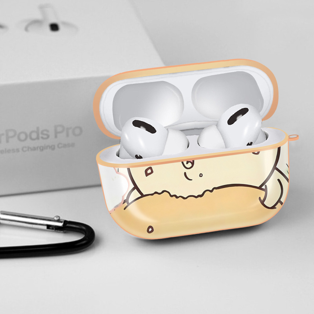 ちいかわ Chii-kawa 【AirPods Pro用】ハードシェル保護ケース｜耐衝撃・防指紋・カラビナ付き商品仕様