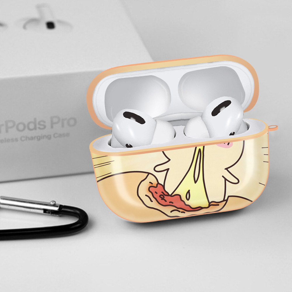 ちいかわ Chii-kawa 【AirPods Pro用】ハードシェル保護ケース｜耐衝撃・防指紋・カラビナ付き商品仕様
