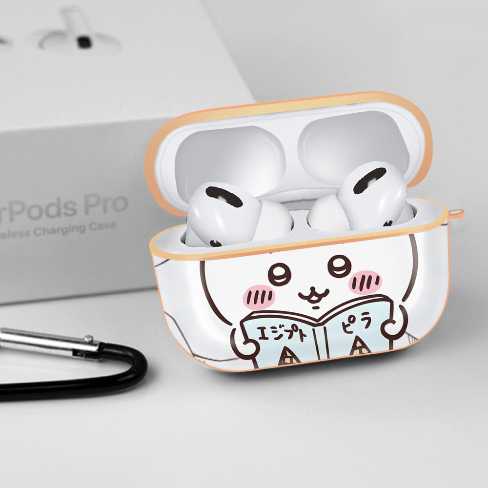 ちいかわ Chii-kawa 【AirPods Pro用】ハードシェル保護ケース｜耐衝撃・防指紋・カラビナ付き商品仕様