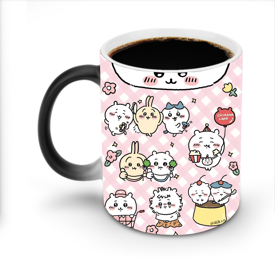 （画像用） ちいかわ Chii-kawa 温度変色マグカップ