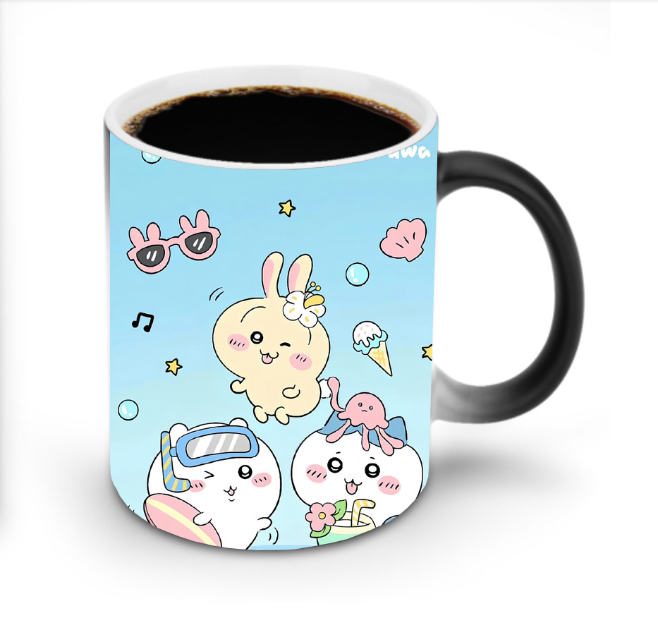 （画像用） ちいかわ Chii-kawa 温度変色マグカップ