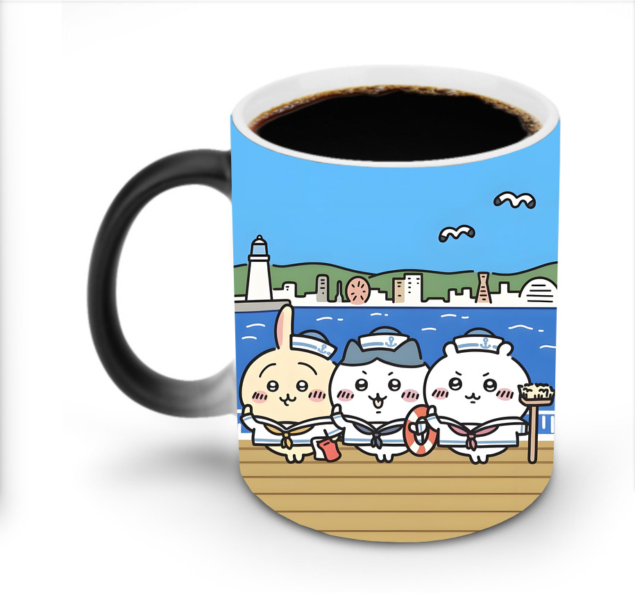 （画像用） ちいかわ Chii-kawa 温度変色マグカップ