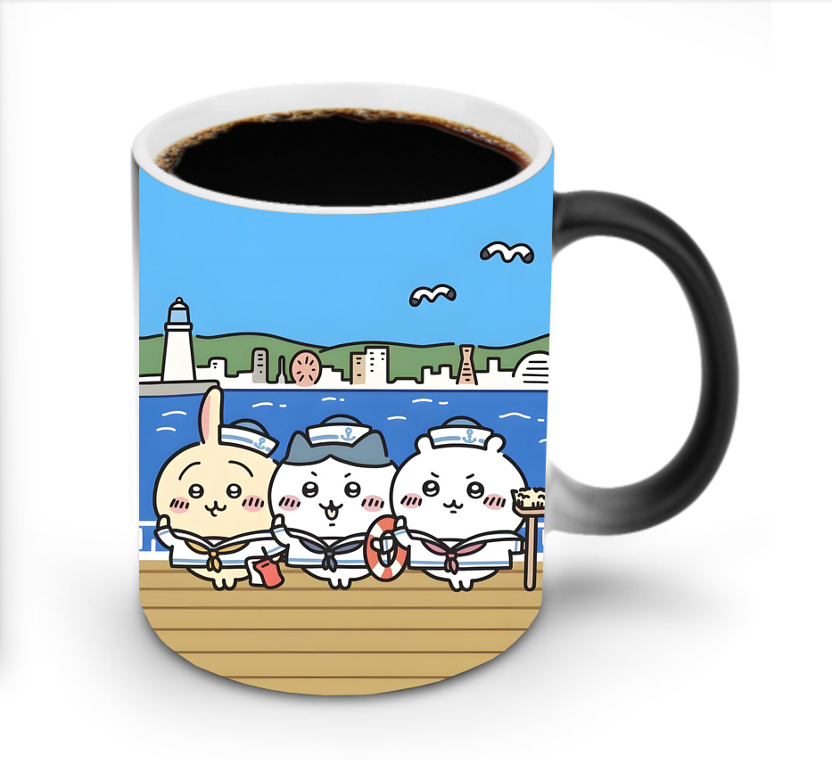 （画像用） ちいかわ Chii-kawa 温度変色マグカップ