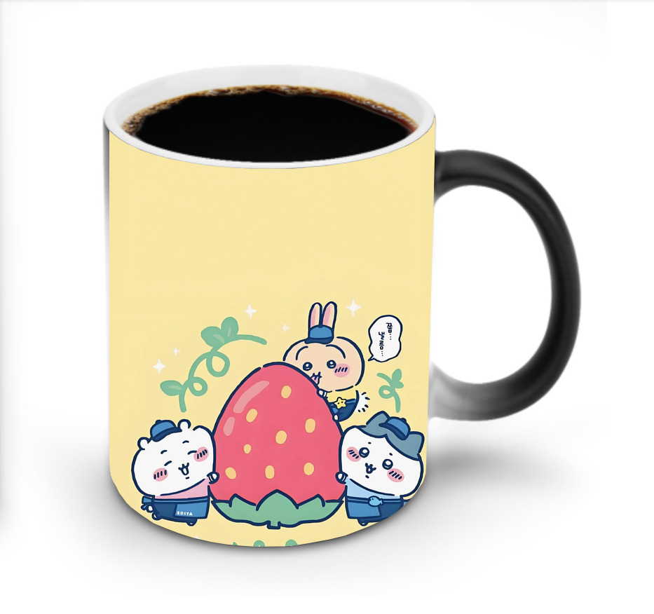 （画像用） ちいかわ Chii-kawa 温度変色マグカップ