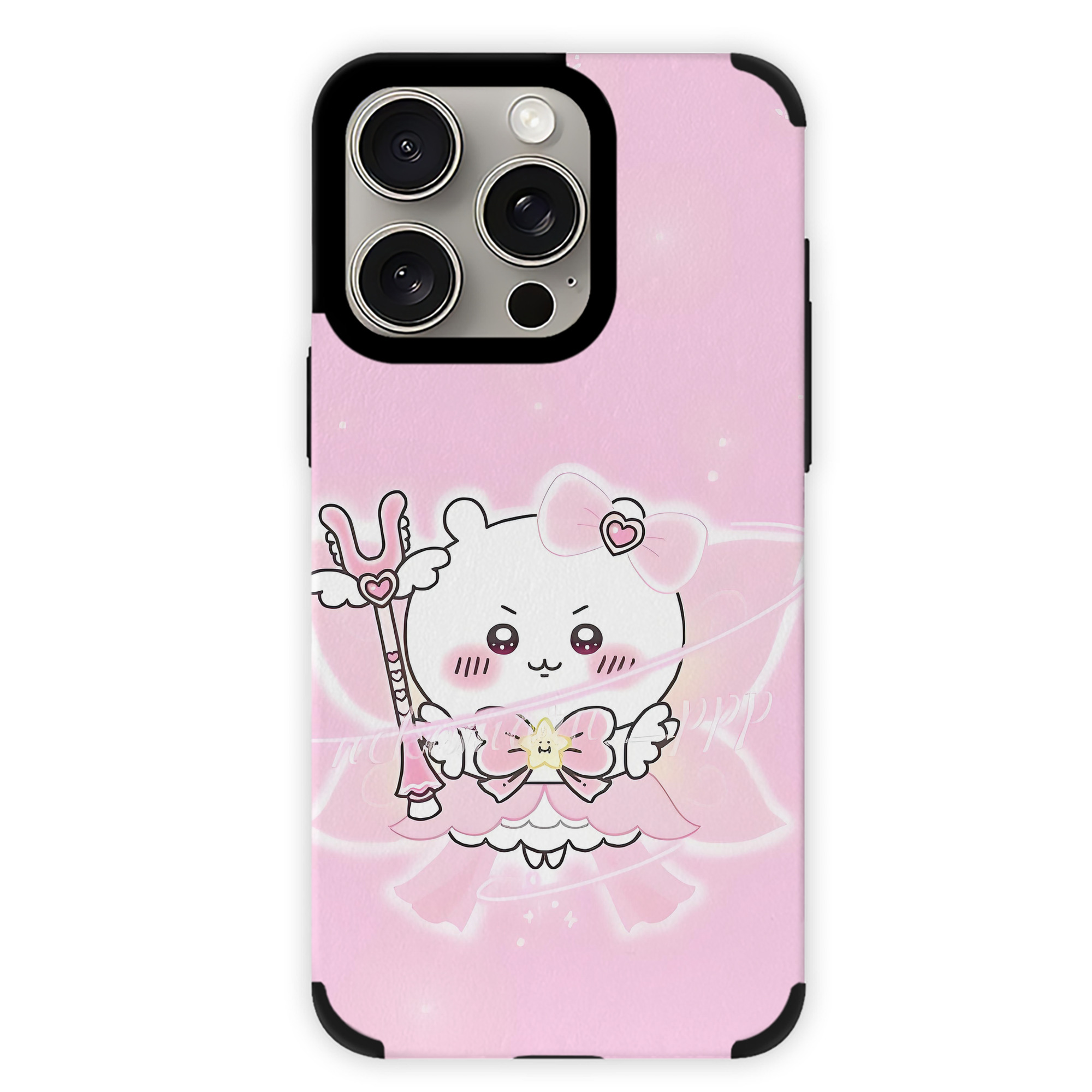 （画像用） ちいかわ Chii-kawa 【iPhone15ProMax対応】 PUレザー スマホケース 耐衝撃＆黄変防止
