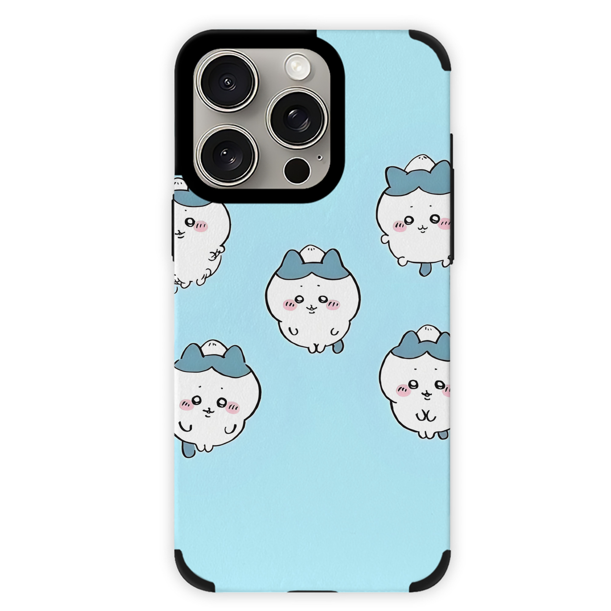 （画像用） ちいかわ Chii-kawa 【iPhone15ProMax対応】 PUレザー スマホケース 耐衝撃＆黄変防止