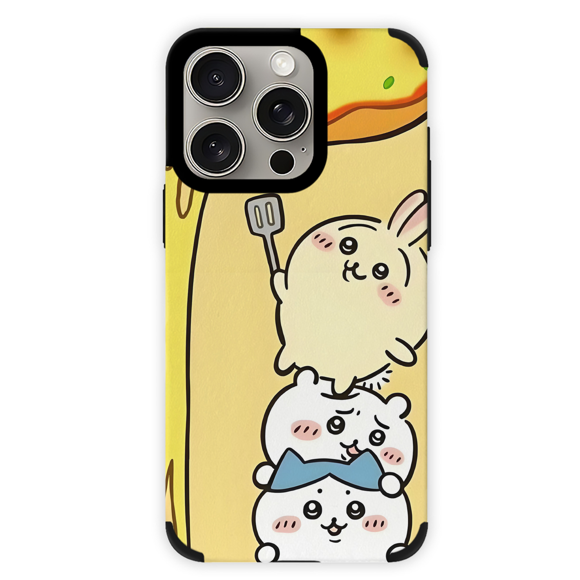 （画像用） ちいかわ Chii-kawa 【iPhone15ProMax対応】 PUレザー スマホケース 耐衝撃＆黄変防止