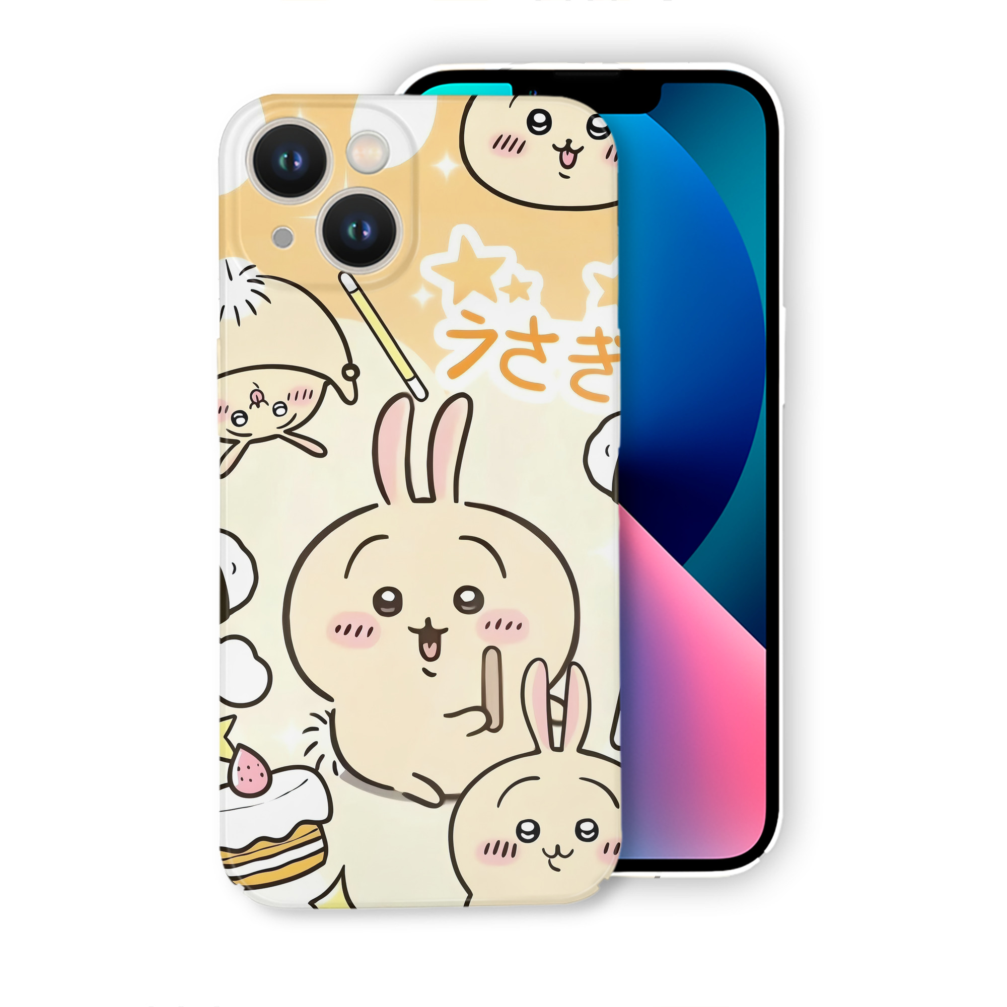 （画像用） ちいかわ Chii-kawa 【iPhone 14シリーズ対応】ハードケース