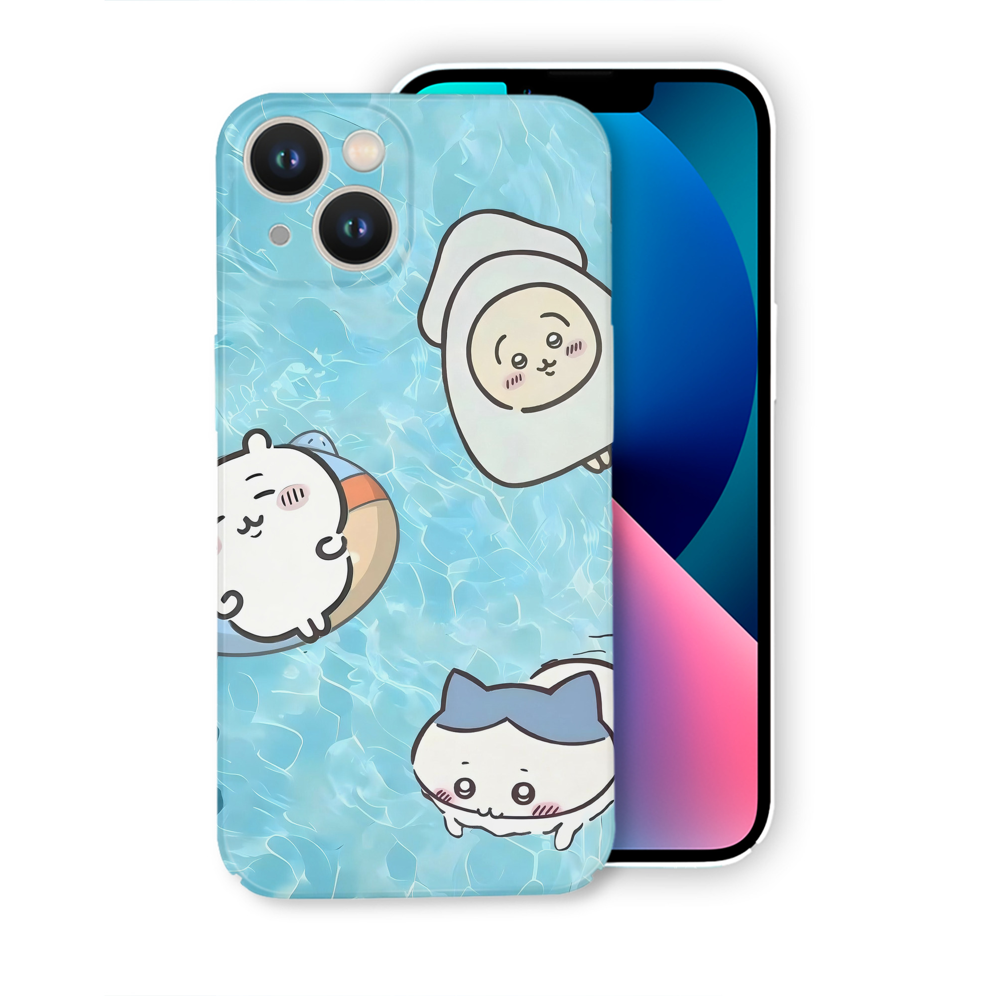（画像用） ちいかわ Chii-kawa 【iPhone 14シリーズ対応】ハードケース