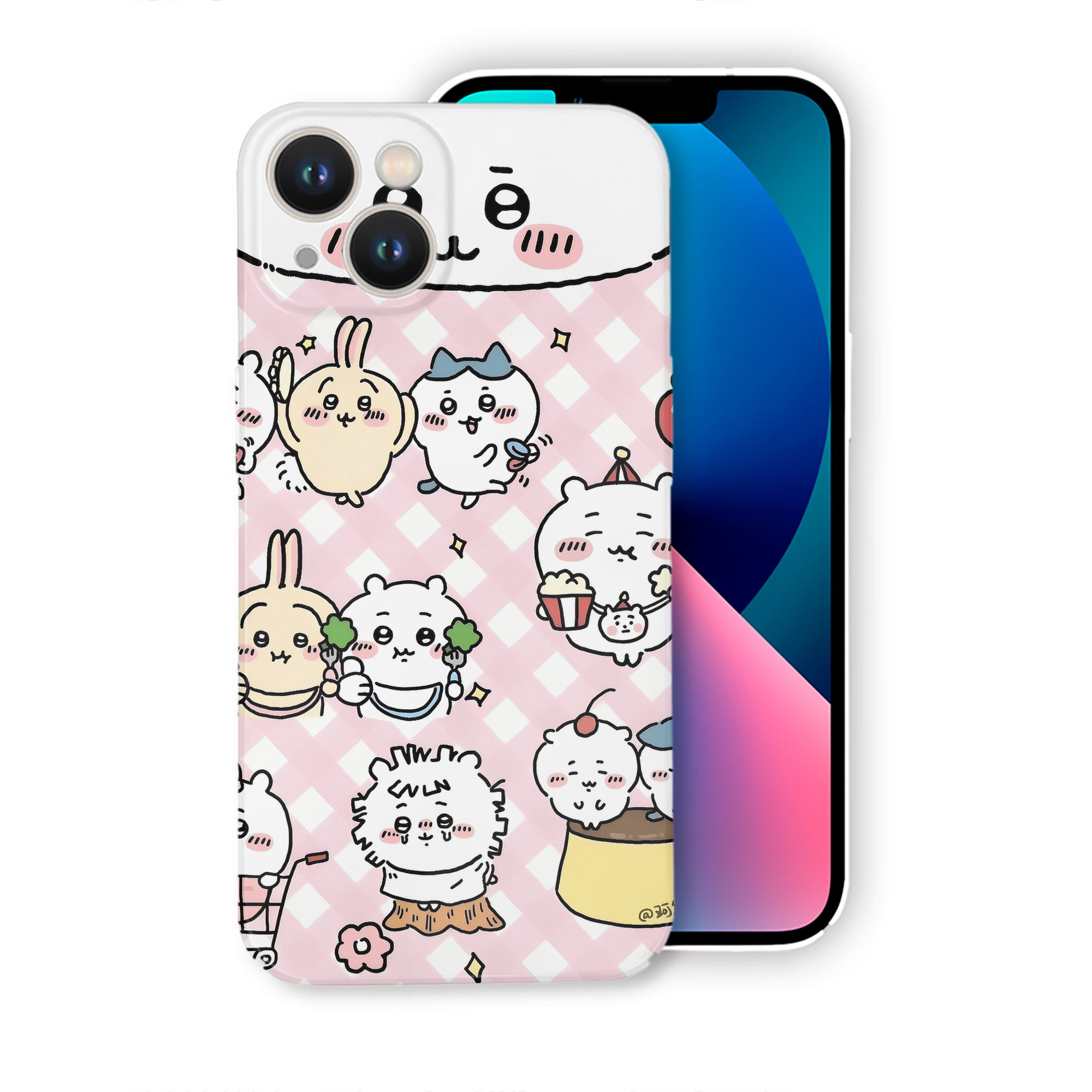 （画像用） ちいかわ Chii-kawa 【iPhone 14シリーズ対応】ハードケース